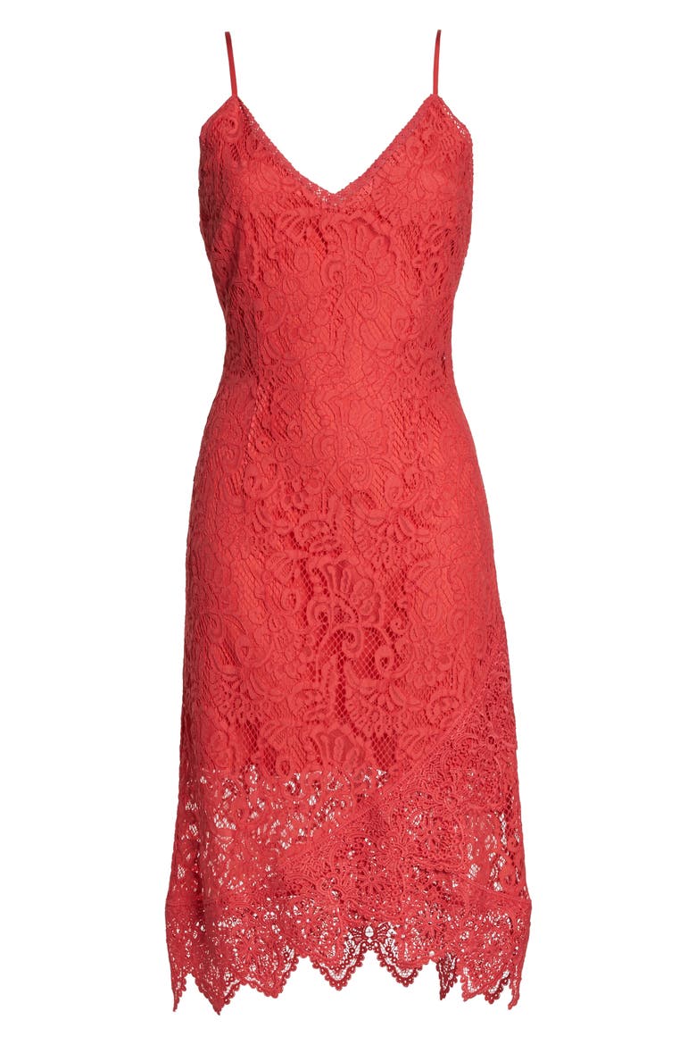BB Dakota Rylee Sleeveless Lace Dress, Alternate, color, GLOW