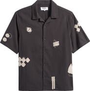 Wax London Didcot Applique Camp Shirt