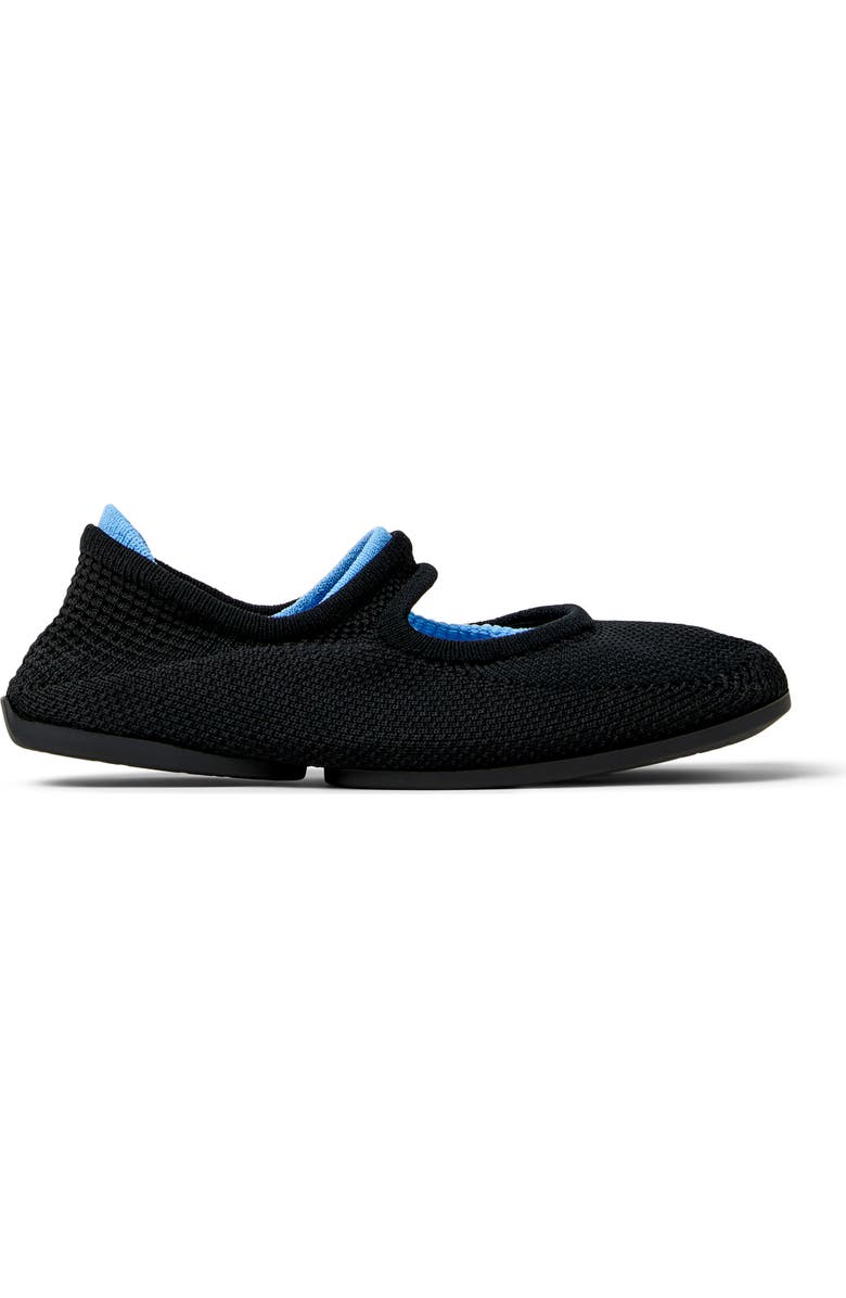 Camper Right Niko Mary Jane Flat, Alternate, color, Black