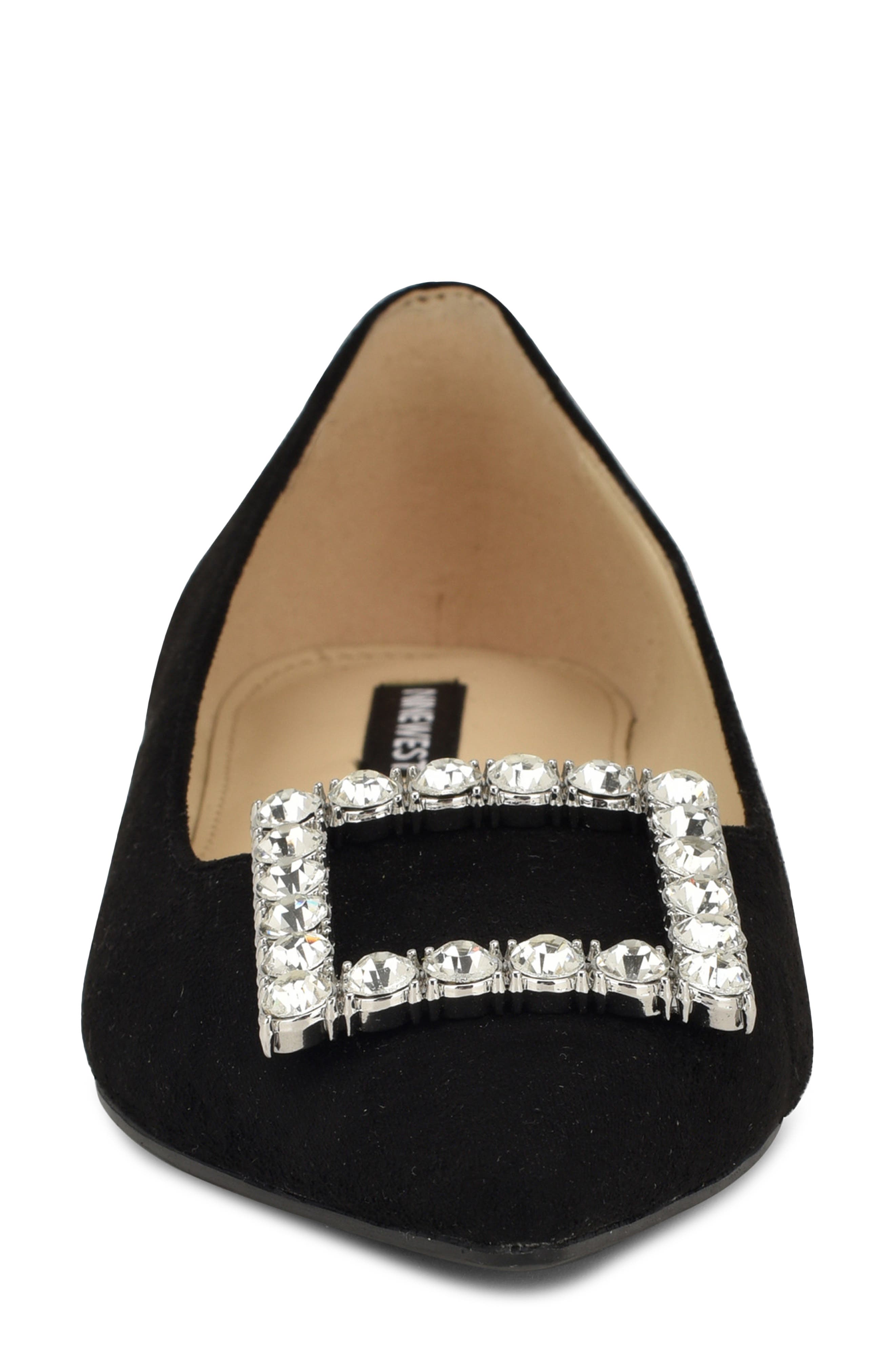 Nine West Jesikes Pointed Toe Flat, Alternate, color, 