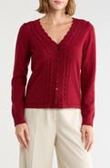 CYRUS Drop V-Neck Cardigan