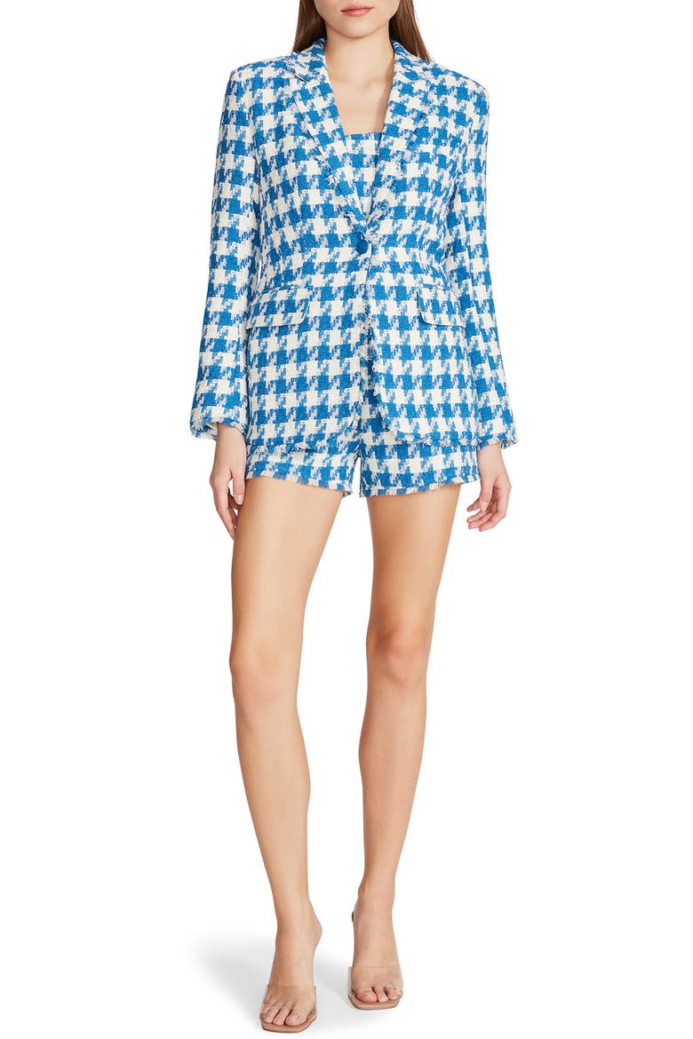 Harlow Blazer, Alternate, color, ARUBA BLUE