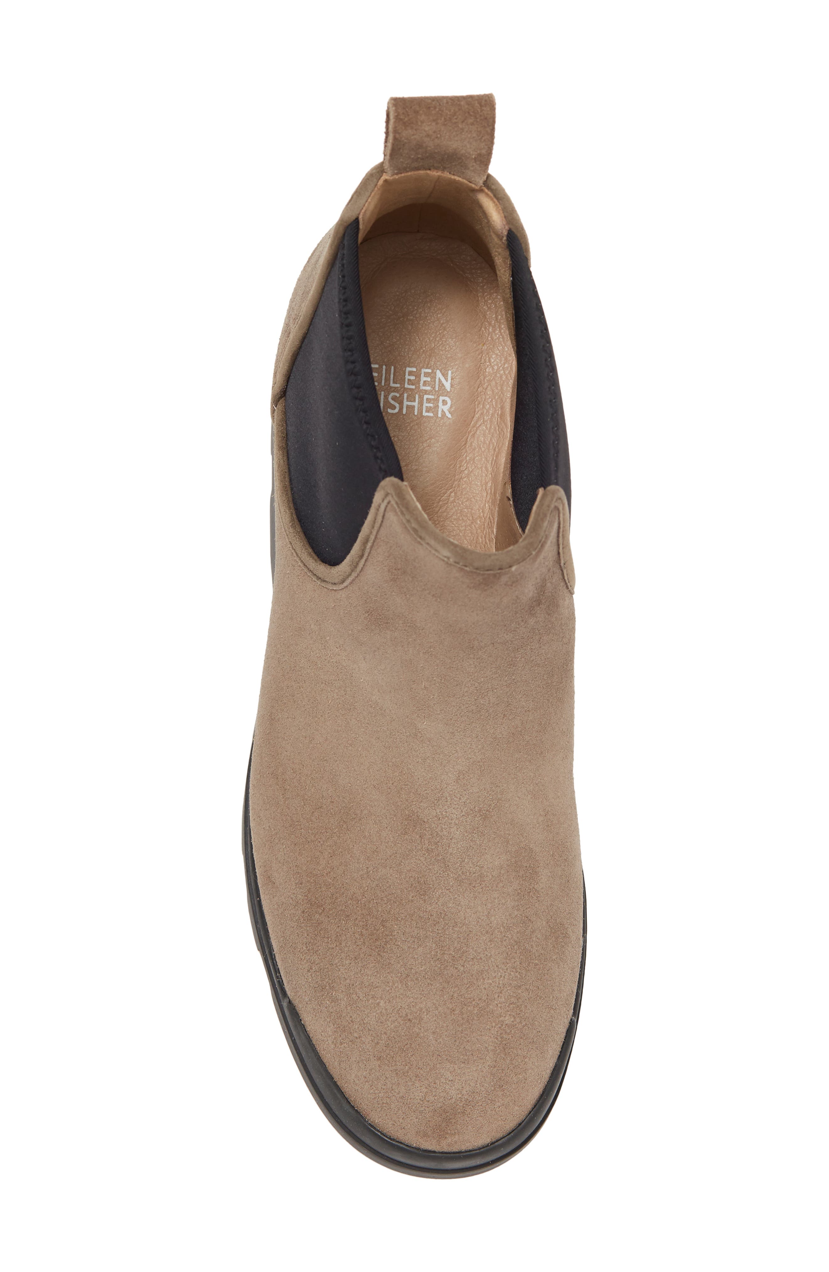 Splash Wedge Chelsea Boot, Alternate, color, MONGOOSE
