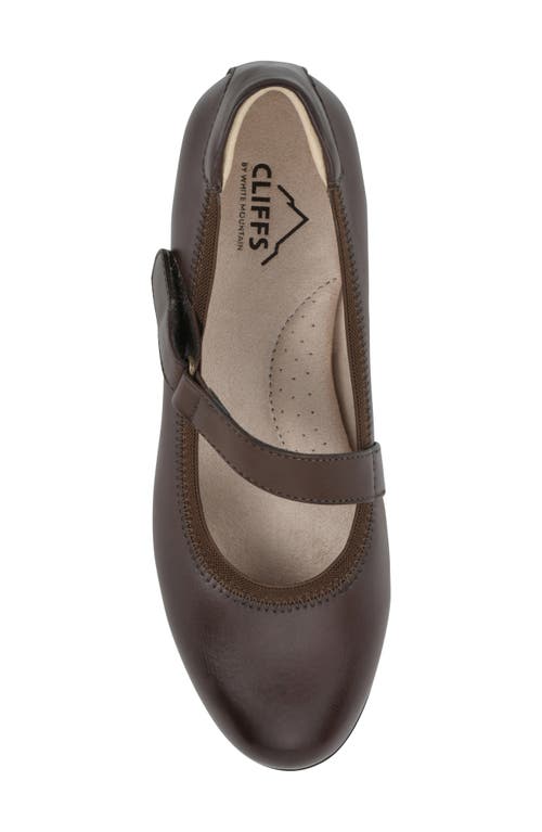 Cliffs By White Mountain Carwen Mary Jane Flat In Brown
