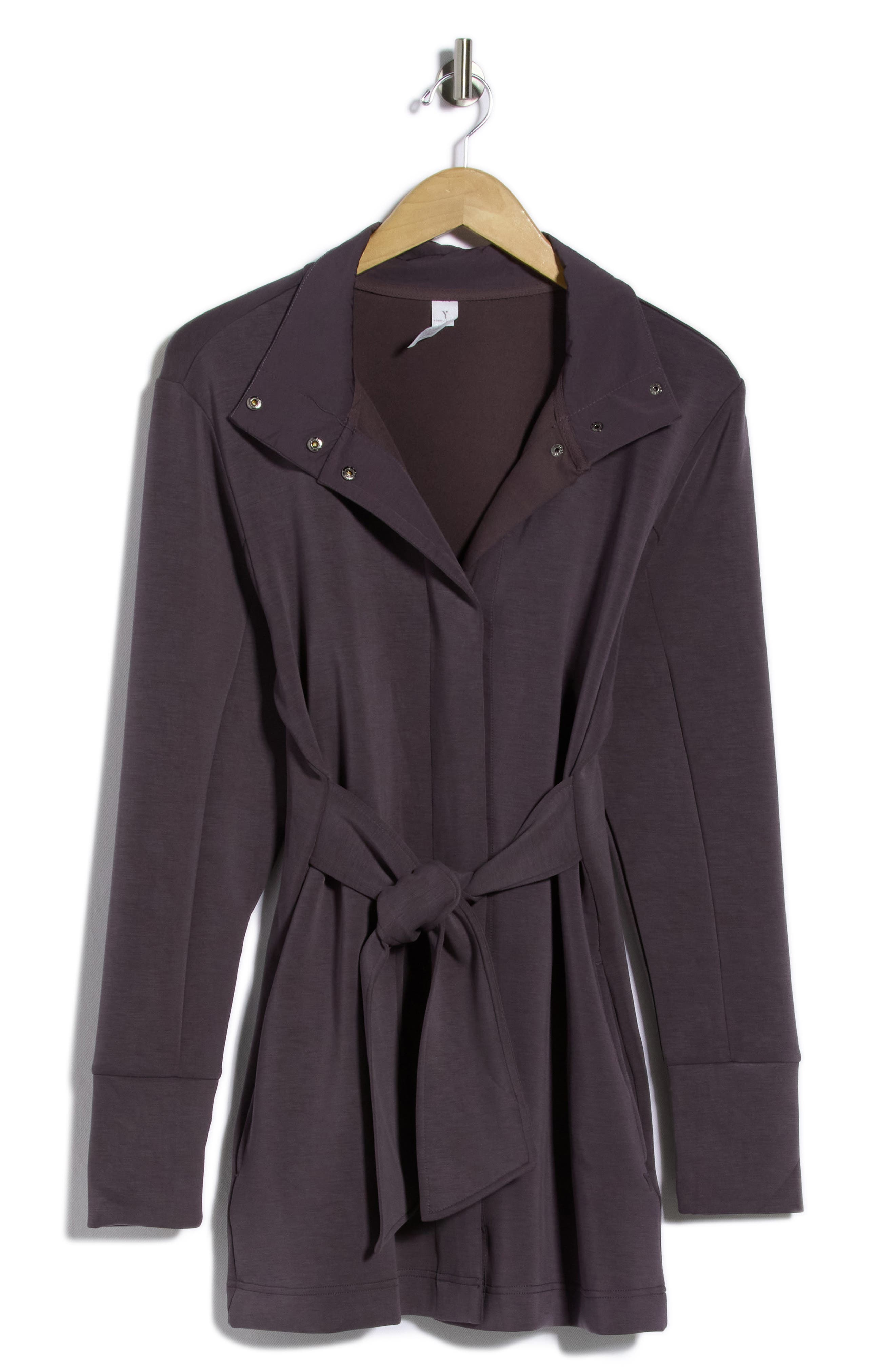 Softlite Funnel Neck Belted Cardigan