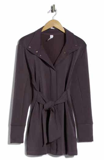 Softlite Funnel Neck Belted Cardigan