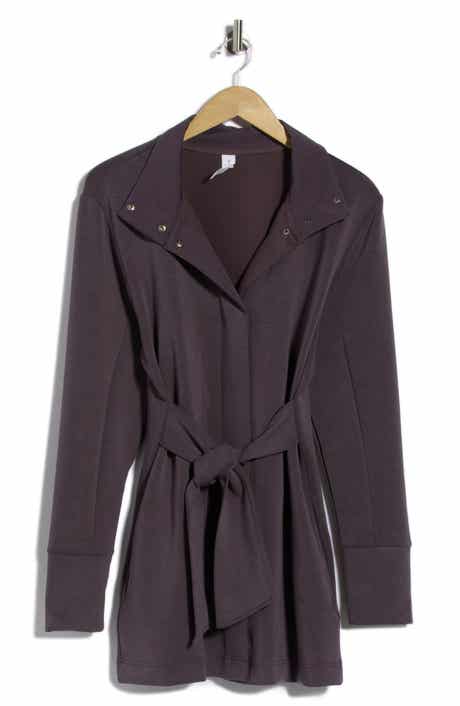Softlite Funnel Neck Belted Cardigan