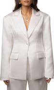 JLUXLABEL Victoria Satin Blazer