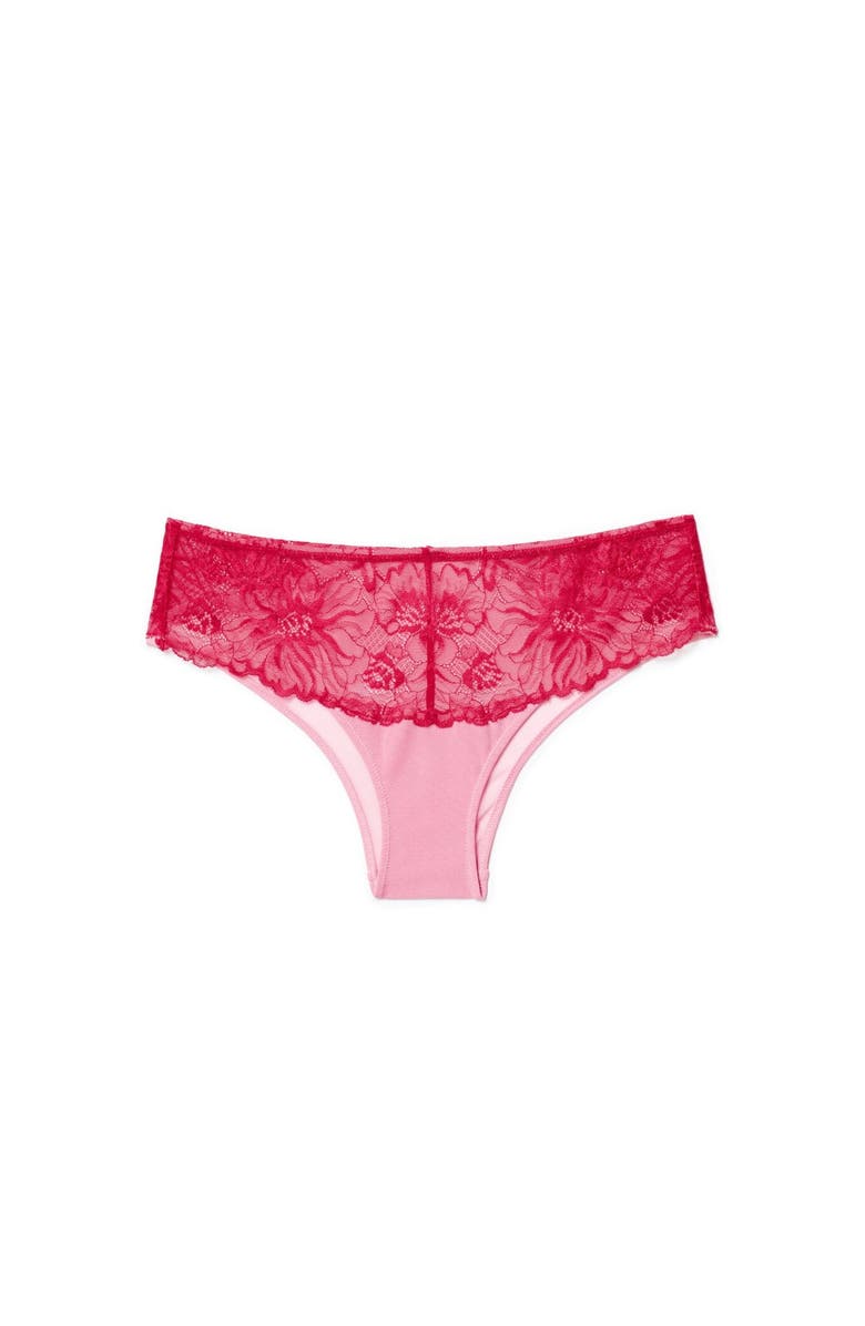 Adore Me Cyla Cheeky Panties, Alternate, color, Medium Pink