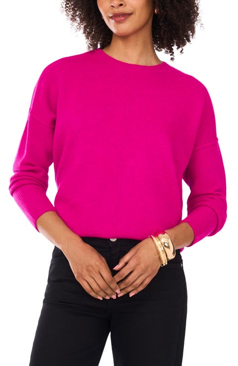 Exposed Seam Crewneck Sweater