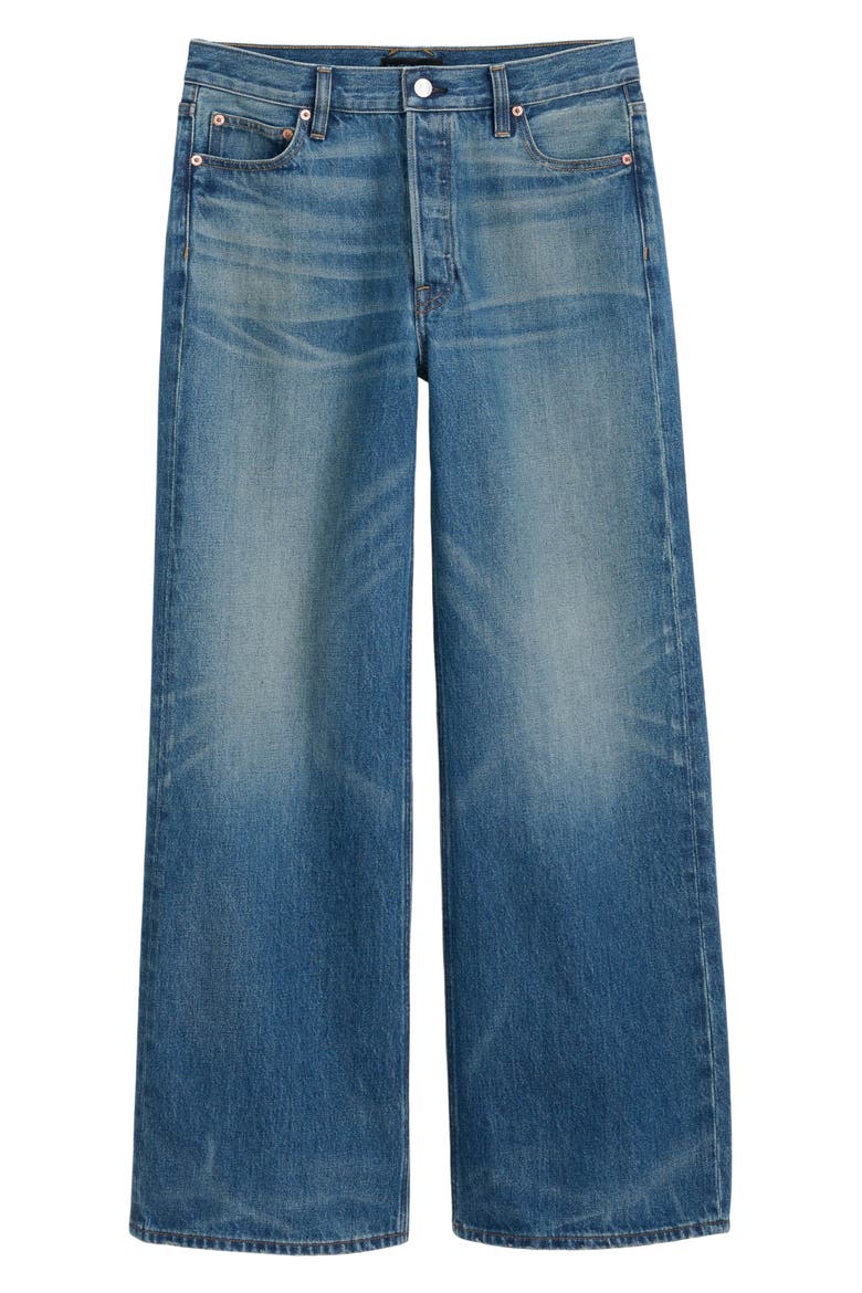 Alek Relaxed Wide Leg Jeans, Main, color, PARIS MEDIUM WASH