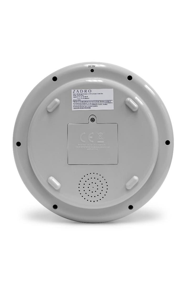 Zadro Starlight Projector and Sound Spa, Alternate, color, Gray