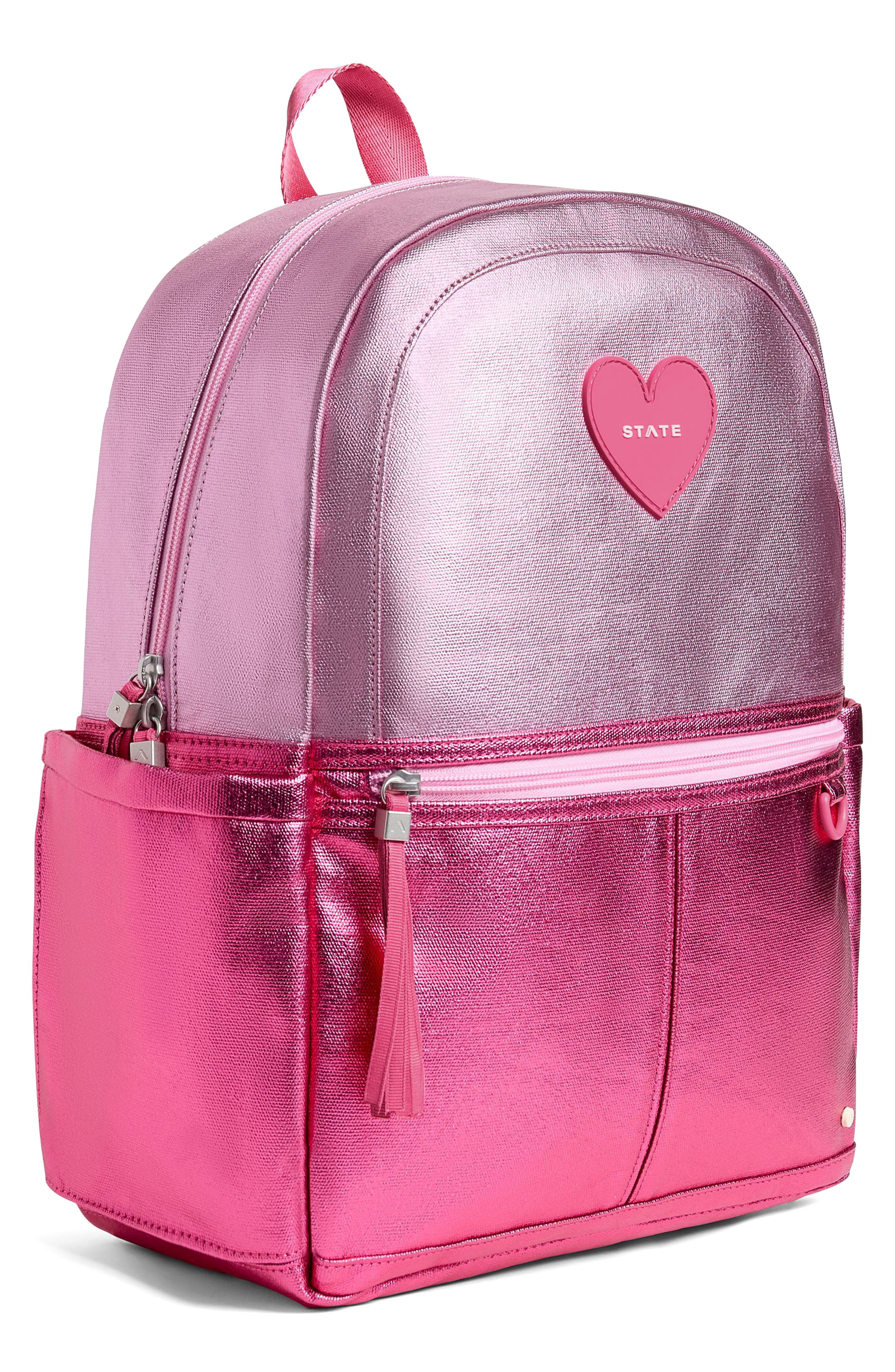 STATE Bags Kids' Kane Metallic Colorblock Backpack, Alternate, color, 