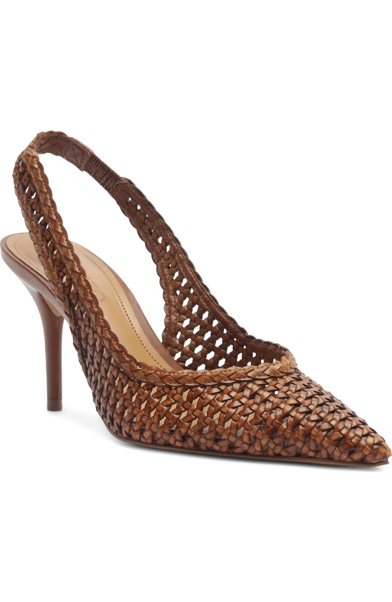 Arezzo Eva Slingback Stiletto Pump, Main, color, Soul Natural