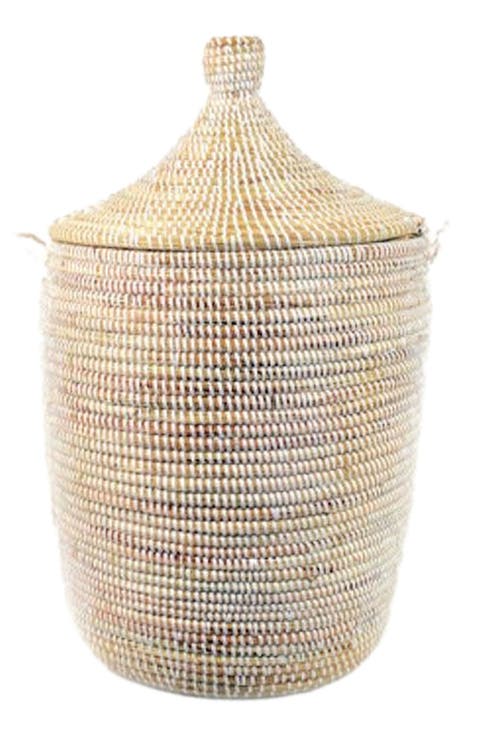 Dou Lid Storage Basket Monochrome Medium Storage