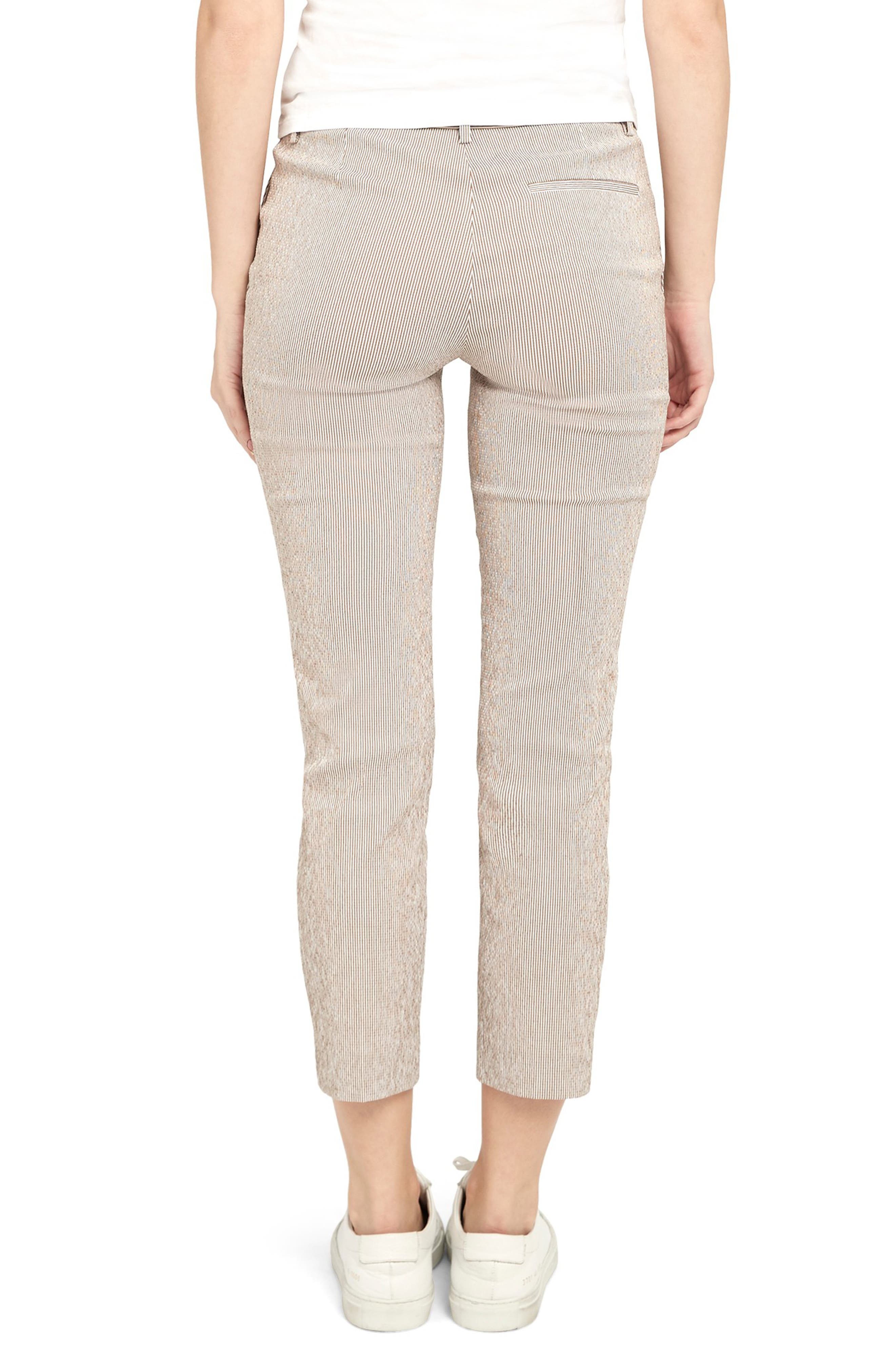 Treeca Seersucker Ankle Pants - image 2