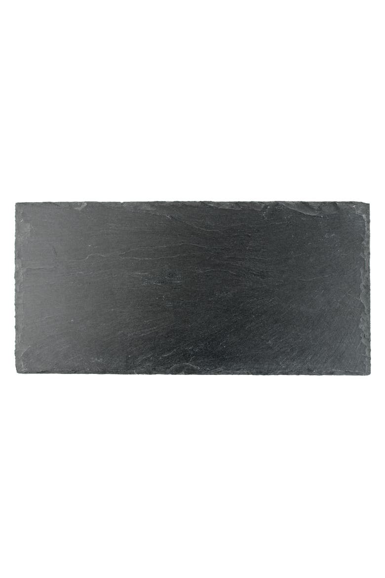 Slate Cheese Board, Alternate, color, Black