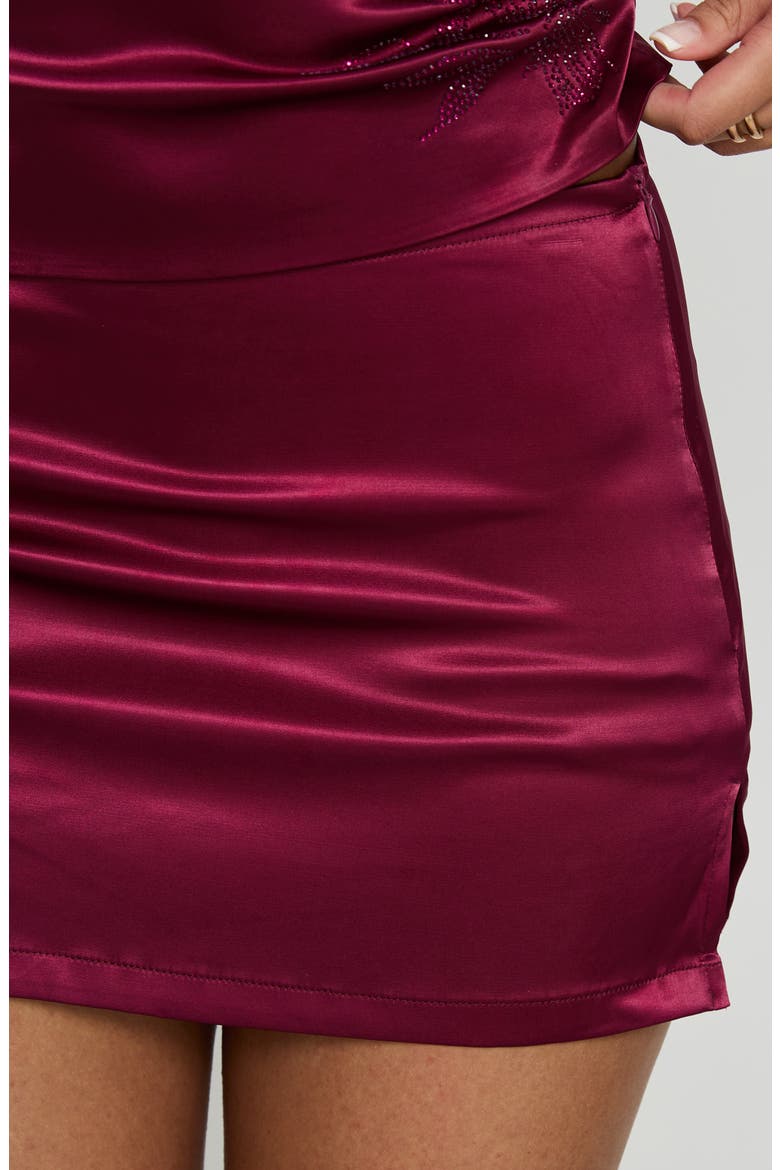 Hotstone Mini Skort, Alternate, color, BERRY