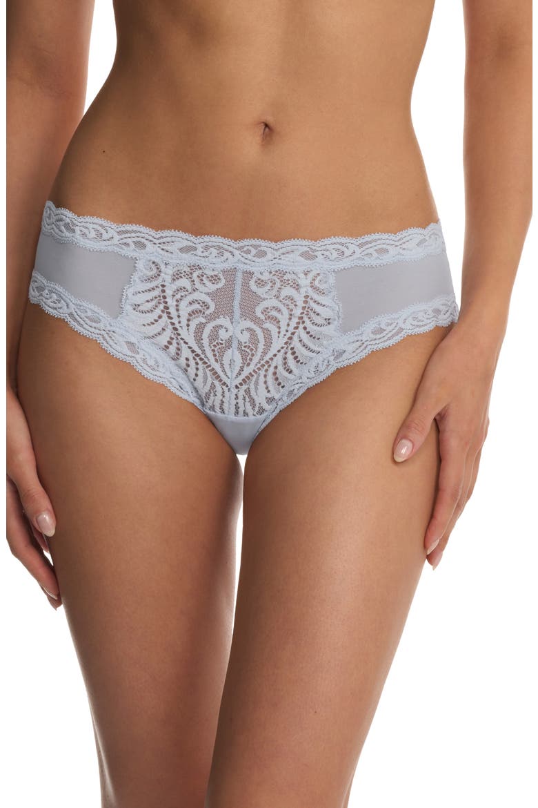 Feathers Hipster Briefs, Main, color, FROSTED SKY