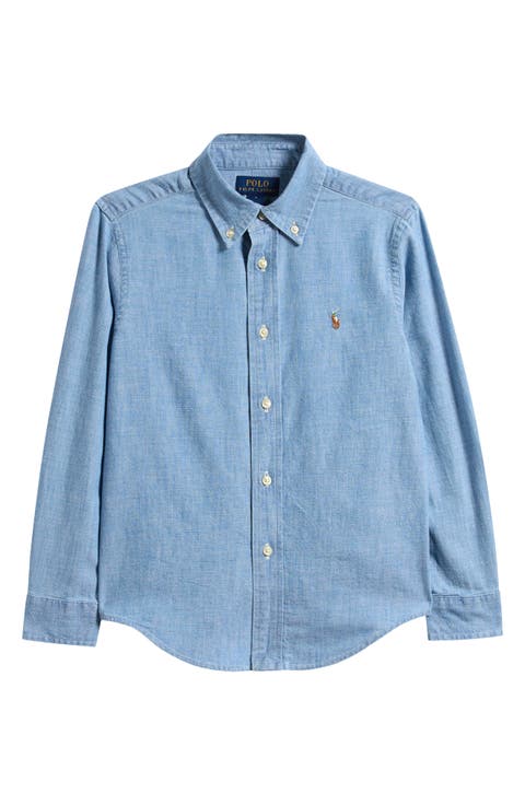Kids' Chambray Button-Down Shirt (Toddler & Little Kid)