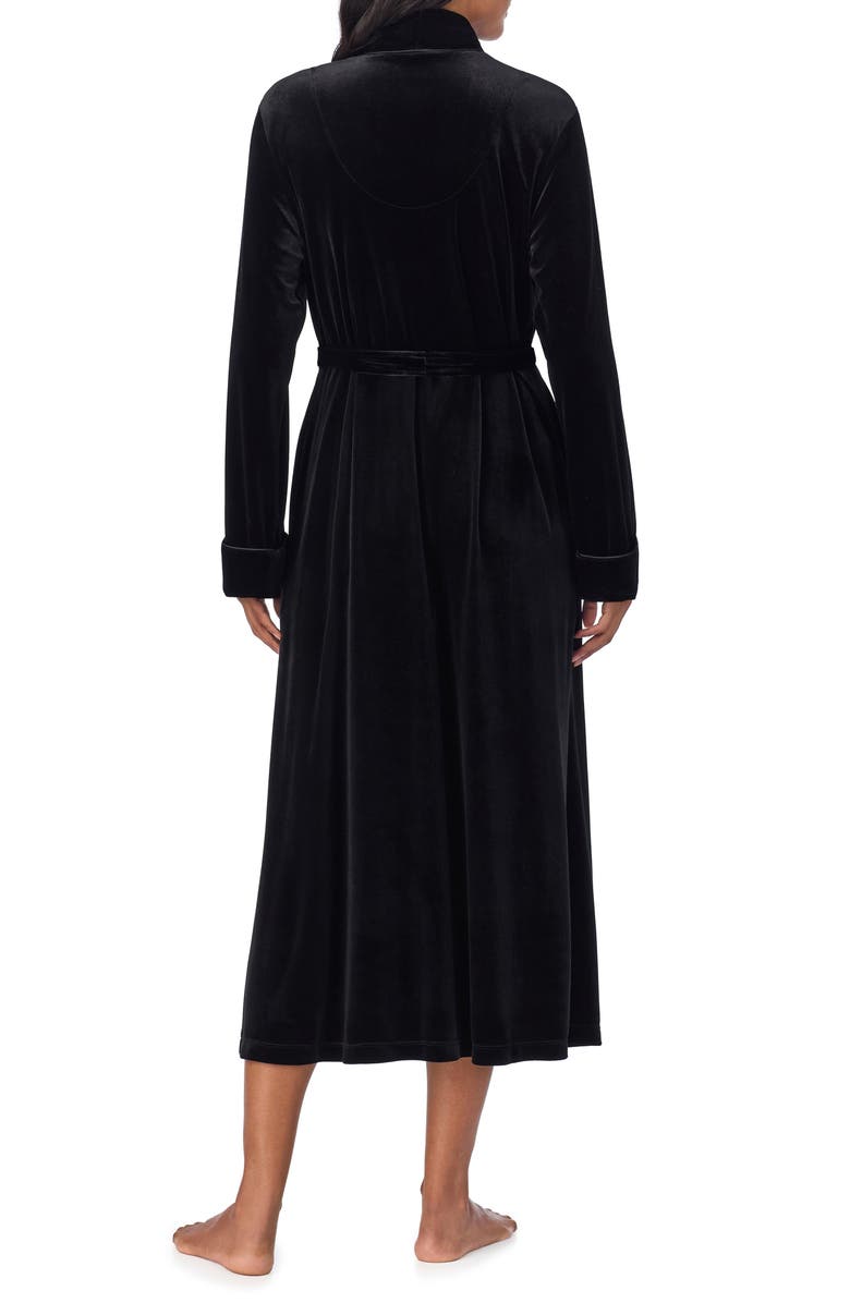 Lauren Ralph Lauren Crest Embroidered Robe, Alternate, color, 