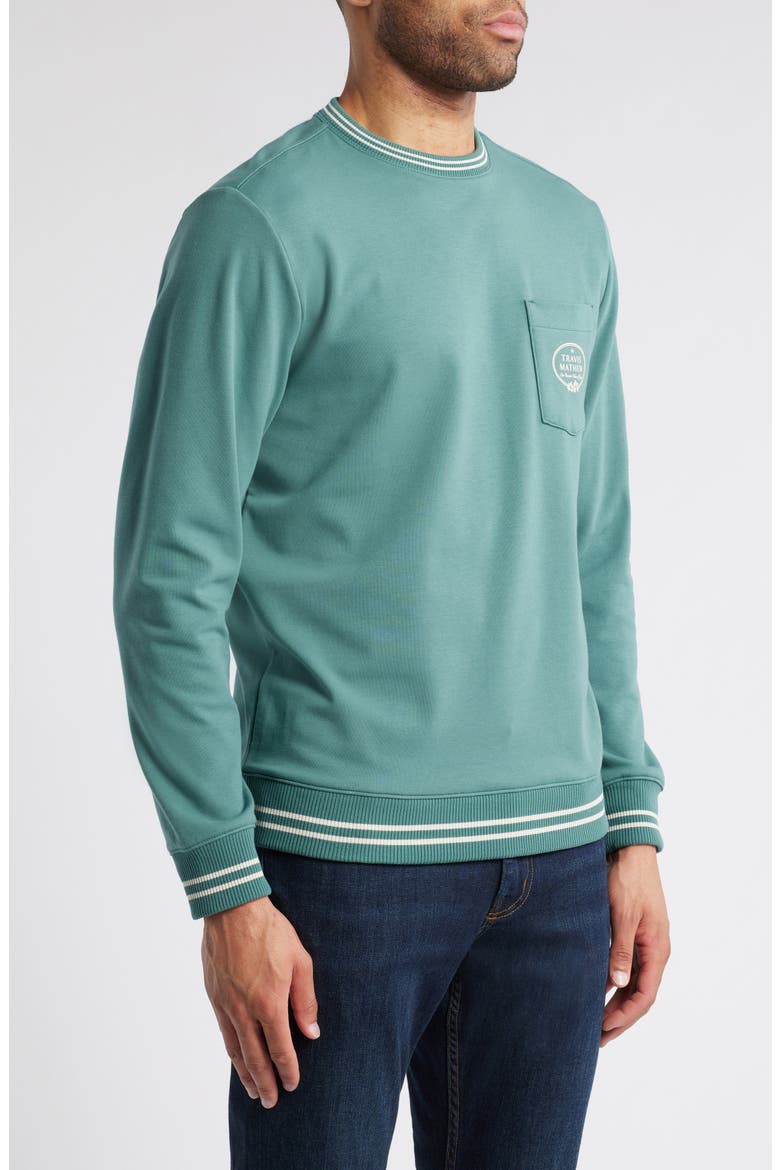 VIP Ticket Pullover Sweatshirt, Alternate, color, SILVER PINE