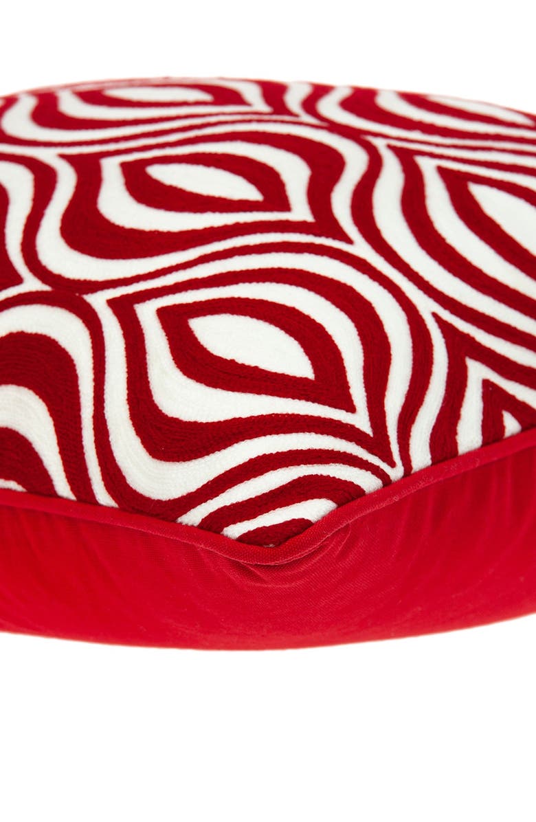 PARKLAND COLLECTION Altia Transitional Pillow - 20" x 20" - Red, Alternate, color, Red
