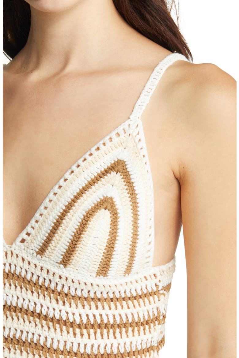 Farrah Crochet Dress, Alternate, color, MULTI STRIPE