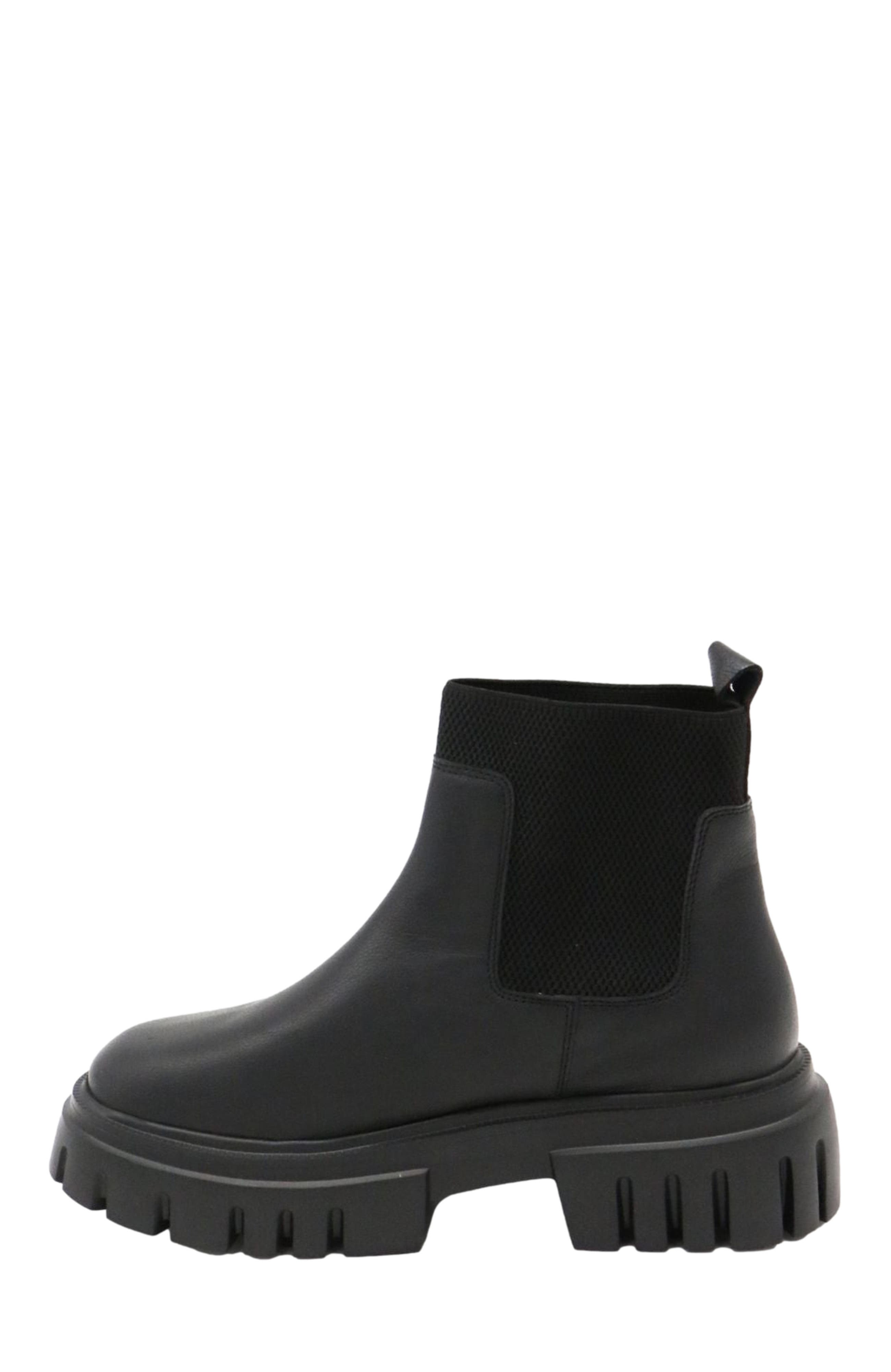 STIVALI NEW YORK Agora Platform Chelsea Boots, Alternate, color, Black
