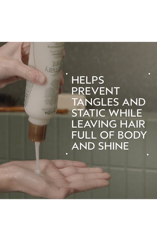 Aveda Invigorating Awe: Rosemary Mint Hair & Body Essentials 3-piece Set $74 Value In Transparent
