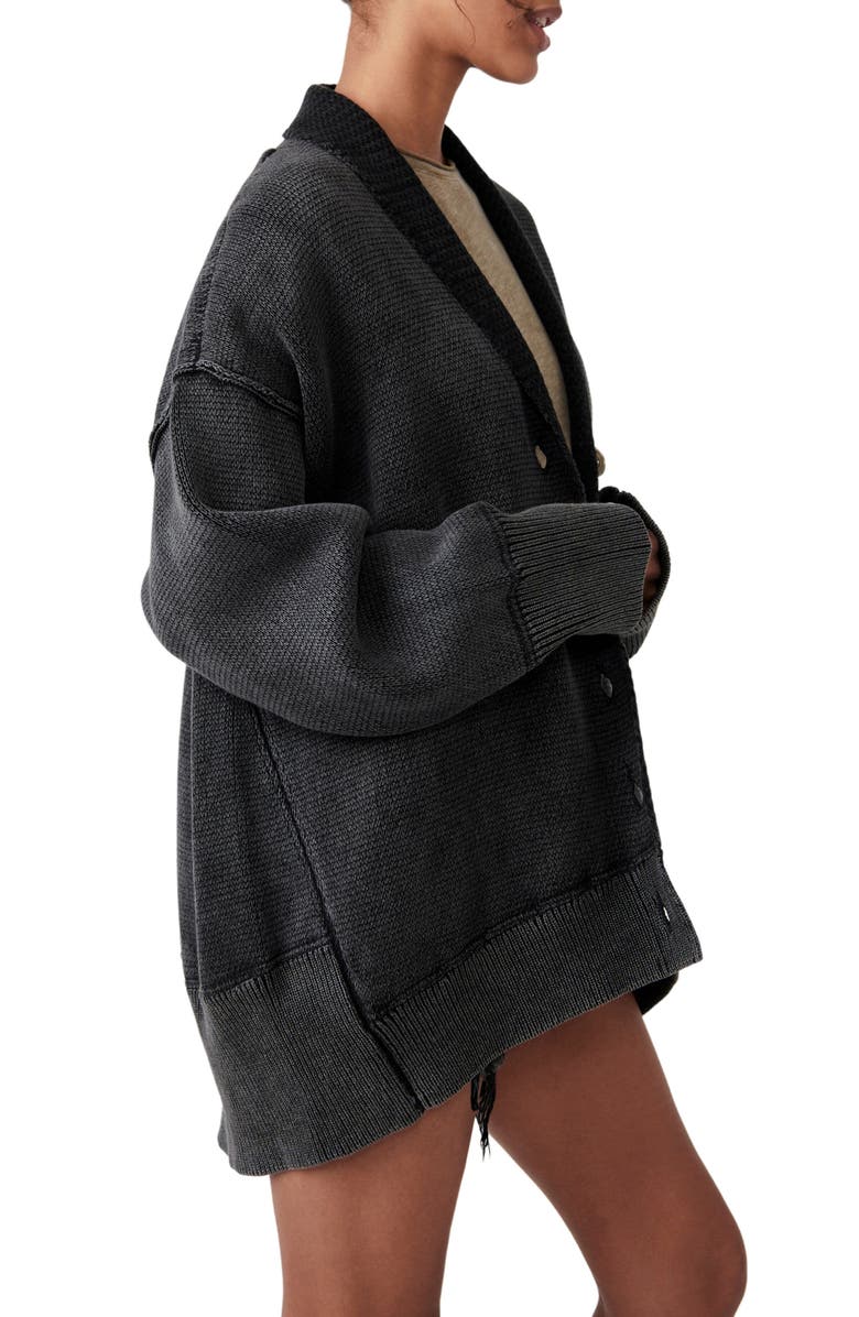 Free People Chamomile Oversize Cardigan, Alternate, color, 