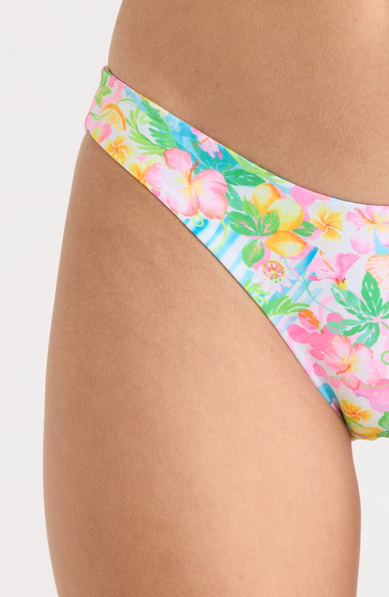Kulani Kinis Minimal Bikini Bottoms, Alternate, color, Summer Daydreams