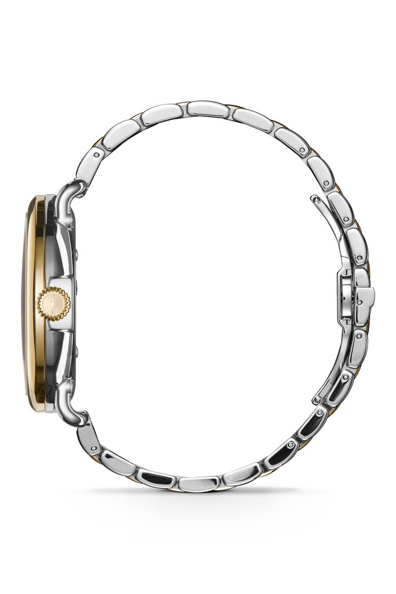 Runwell Sub Second Bracelet Watch, 41mm, Alternate, color, WHITE/ MOP