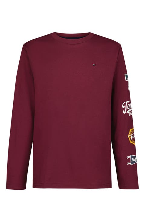 Kids' Collegiate Icon Graphic Long Sleeve T-Shirt