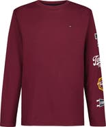 Tommy Hilfiger Kids' Collegiate Icon Graphic Long Sleeve T-Shirt
