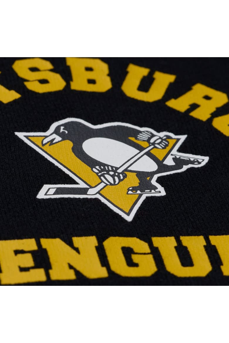 Women's Mitchell & Ness  Black Pittsburgh Penguins Crewneck Sweatshirt, Alternate, color, Black