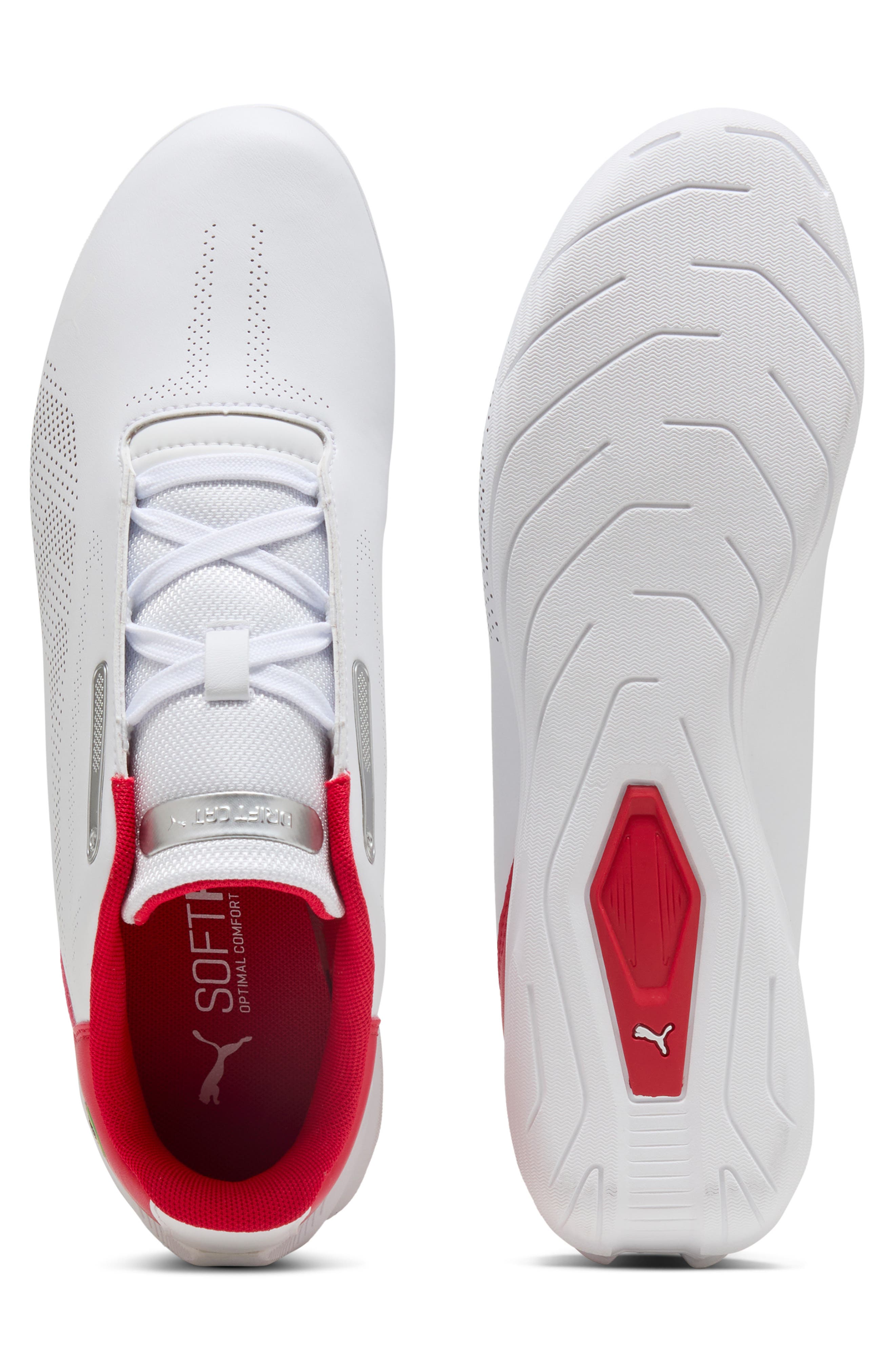 PUMA Ferrari Drift Cat Decima 2.0 Sneaker, Alternate, color, Puma White/ Puma White