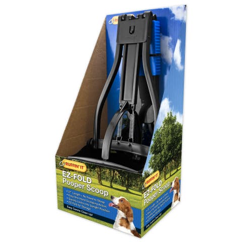 27 Inch EZ Fold Pooper Scooper for Dogs, Easy Storage