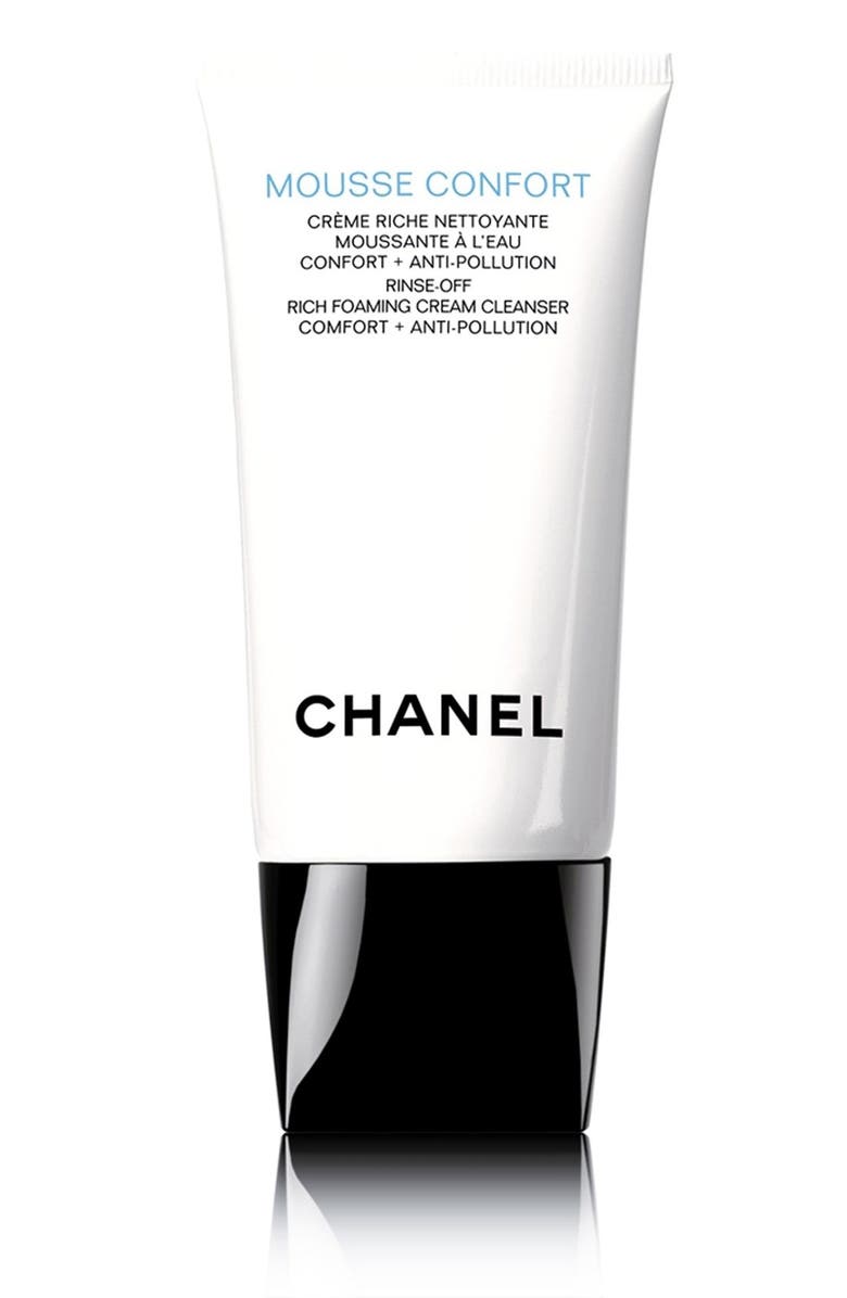 CHANEL MOUSSE CONFORT <br />Rinse-Off Rich Foaming Cream Cleanser, Main, color,