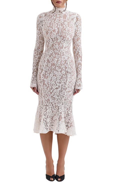 In lace of emergency midi dress best sale