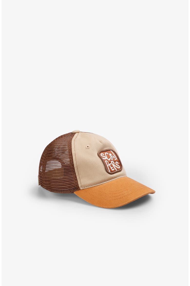 Patch Trucker Cap Kids, Main, color, Terracota