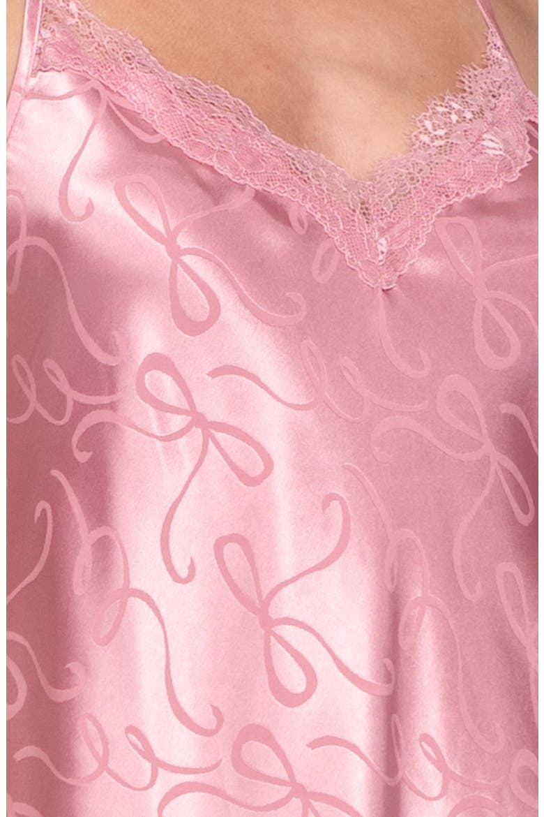 Casey Satin Chemise, Alternate, color, ROSE