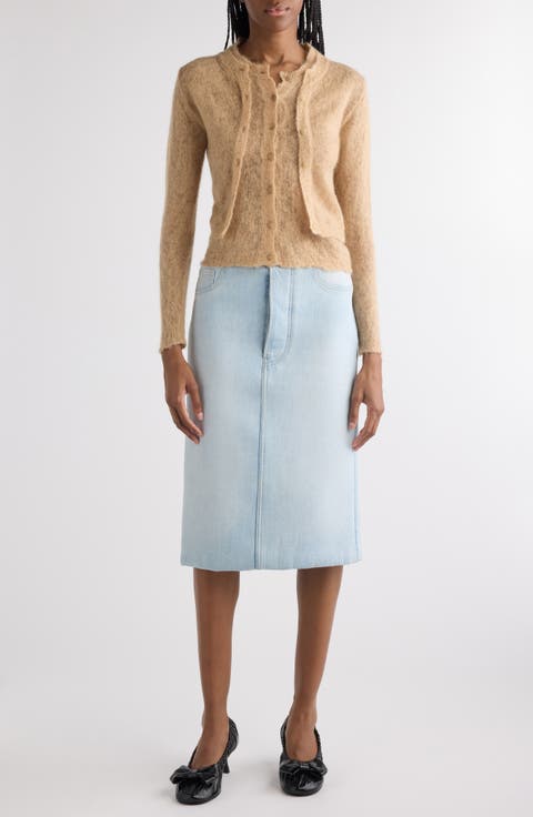 【Acne Studios】 リボン付き ノースリーブ ブルー ACNE STUDIOS 2021M TRAFALGAR / LIGHT BLUE | GR8