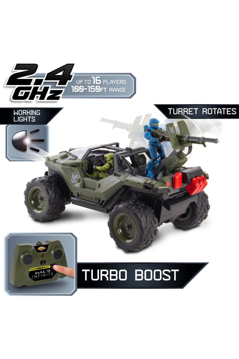 Battle Hog UNSC Warthog Remote Contol Vehicle, Alternate, color, Multicolored