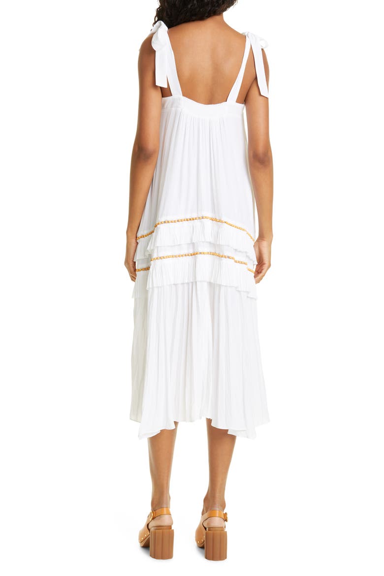 Raleigh Tiered Dress, Alternate, color, IVORY