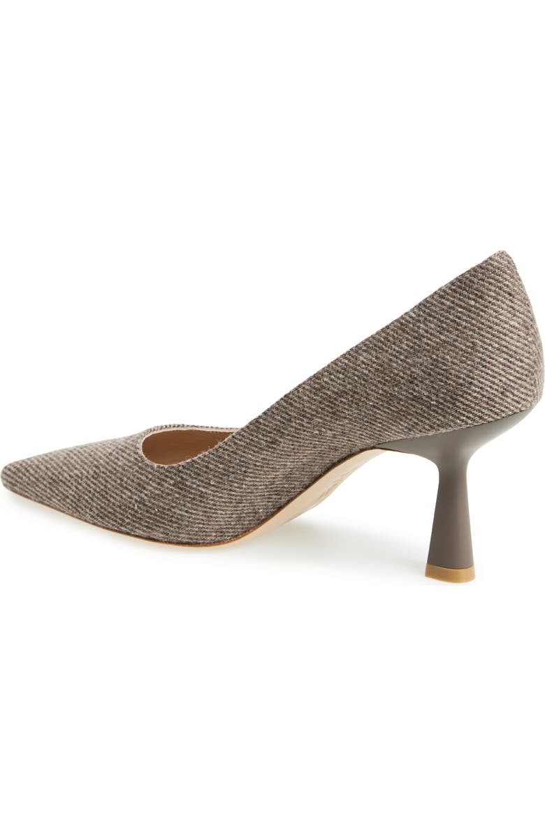 Stuart Weitzman Stuart Super Sculpt Pointed Toe Pump, Alternate, color, Taupe