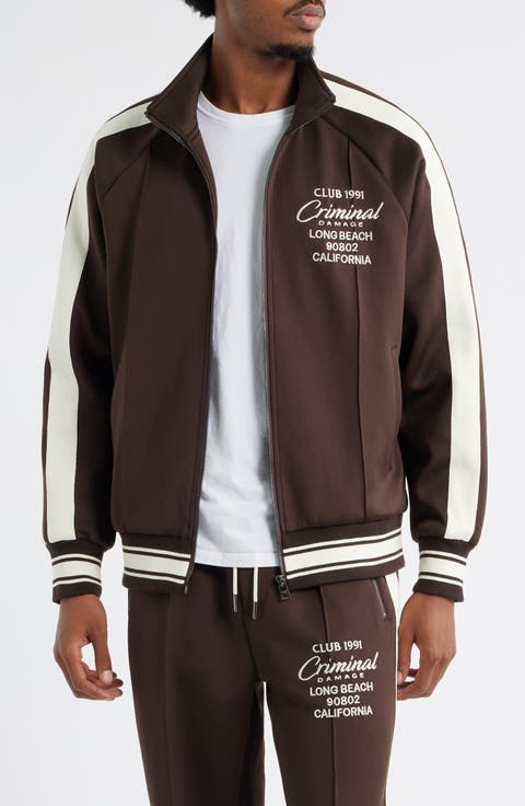 Pintuck Track Jacket