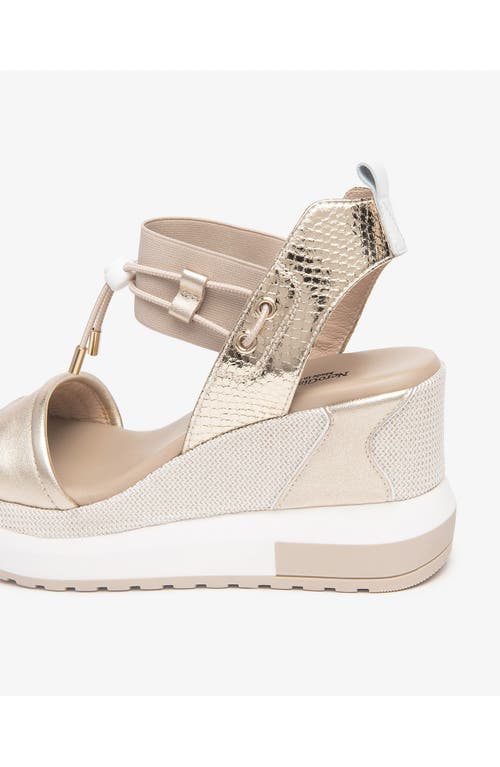 Nerogiardini Bungee Platform Wedge Sandal