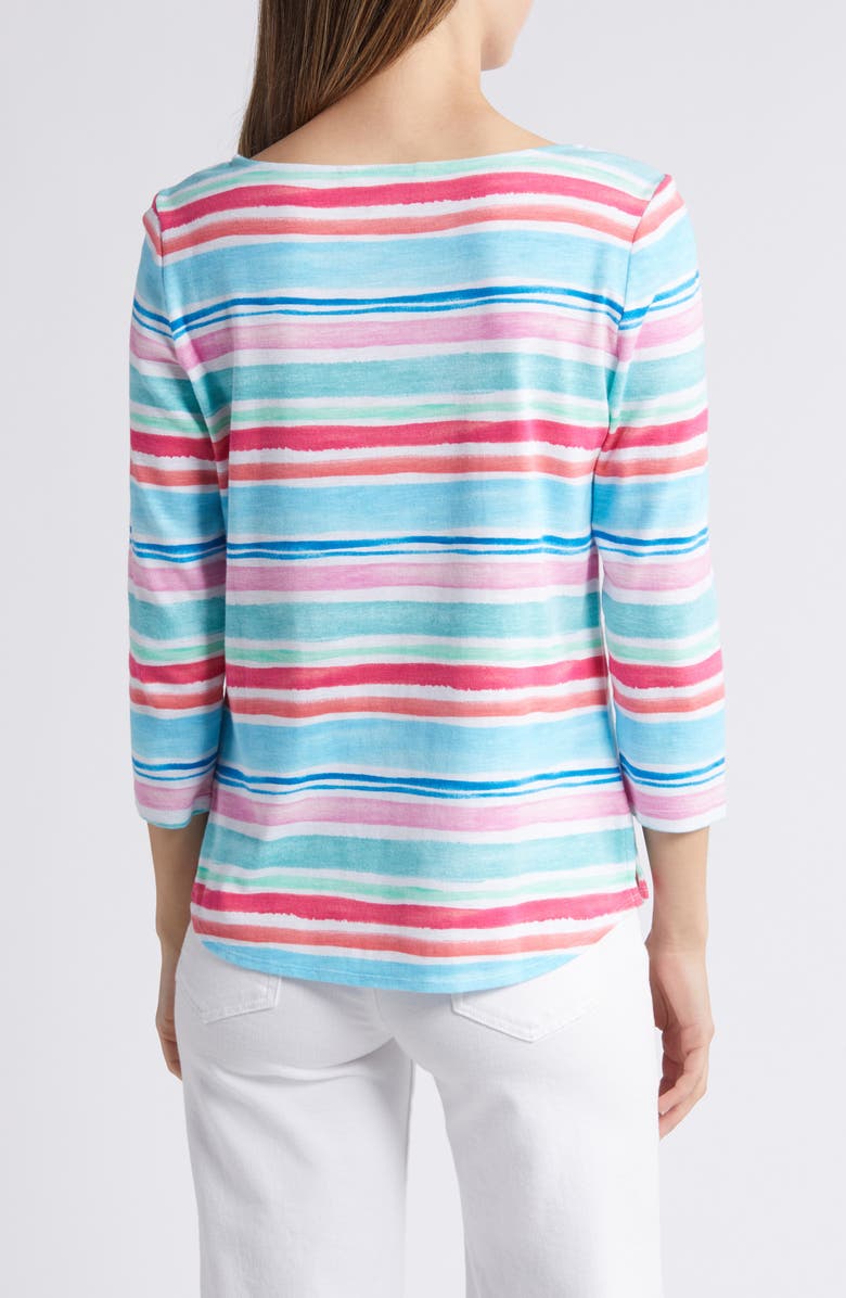 Tommy Bahama Ashby Isles Seabreeze Stripe Cotton Top, Alternate, color,