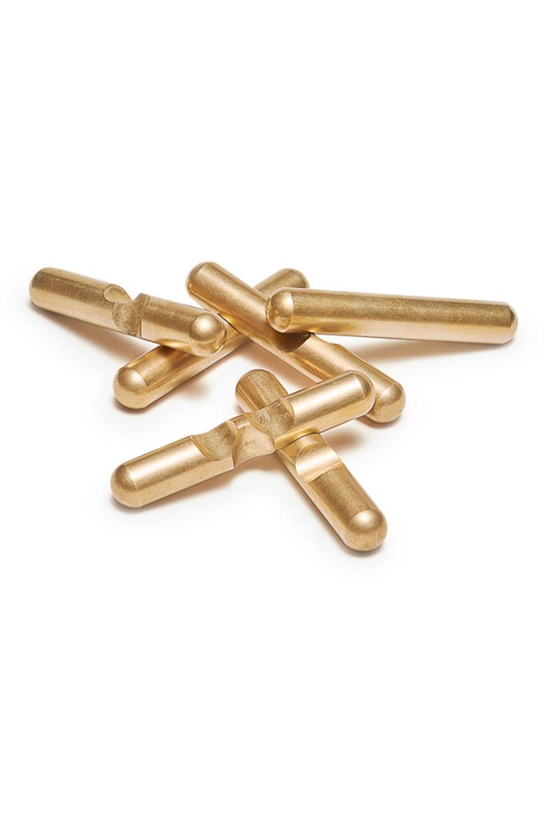Brass Jack Puzzle, Alternate, color, BRASS